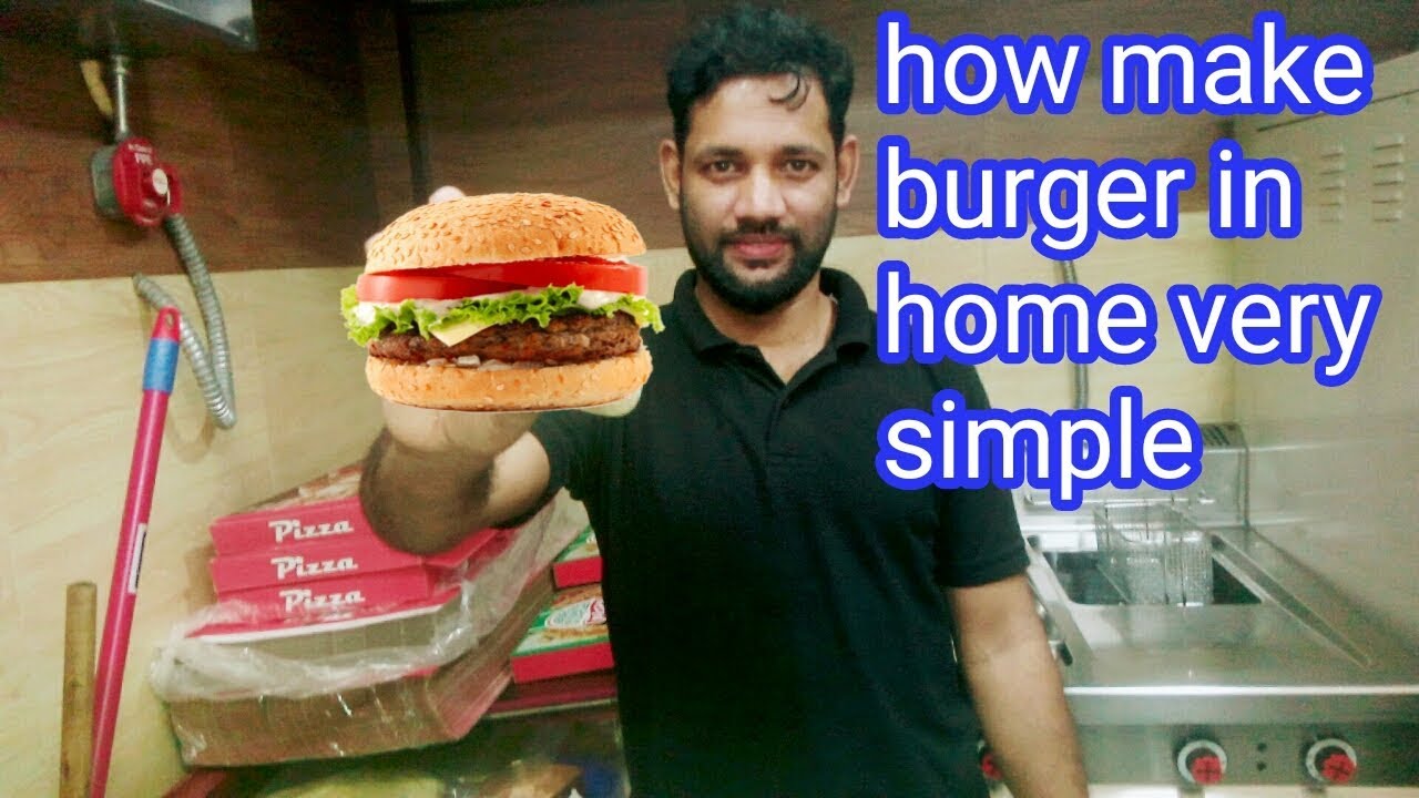 How To Make Burger Youtube