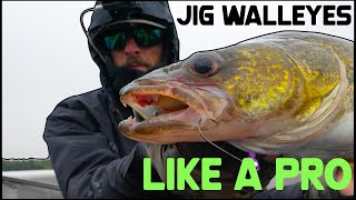 "MUST KNOW" TIPS to JIG Fall Walleyes LIKE a PRO!