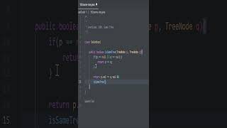 Same Tree | Amazon Interview Question | Leetcode 100 #leetcode #dsa #java #code #interview #amazon