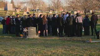 Corporal Blake Reynolds burial ceremony