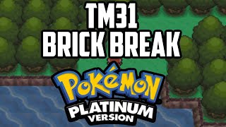 Where to Find TM31 Brick Break - Pokémon Platinum