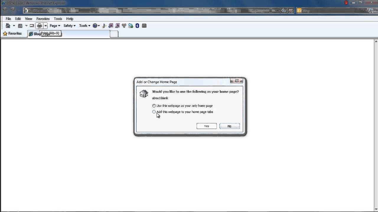 Internet Explorer Command Bar Maqonweb