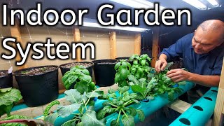 Rain Gutter/Gravity Fed Hydroponic System Smash Up