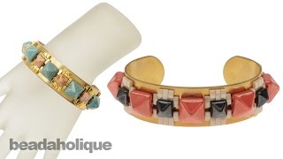 How to Make the Mayan Revival Cuff Bracelet