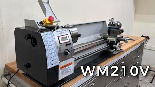 ミニ旋盤がやってきた-WM210V-