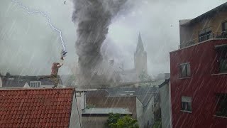 Germany: Scenes from the end of the world, devastating tornado in Paderborn