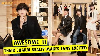 Rare Moments!! Bts V, lisa blackpink and park bo gum show off their charms