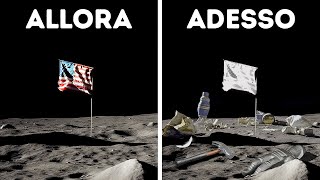 Tutte Le Bandiere Sulla Luna Ora Sono Completamente Bianche, Ma Perché?