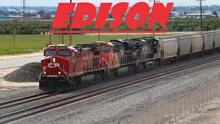Tehachapi Live Train Cams at Giumarra Vineyards 🍇 in Edison CA.