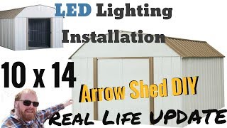 Arrow Shed LED Lighting - MADE SIMPLE Real Life Reviews