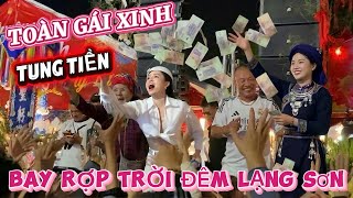 Vạn Người Quẩy Tung Lạng Sơn Đêm 26 Trước Ngày Rước Kiệu Hội Tả Phủ Năm 2026-Tung Tiền Bay Ngợp Trời