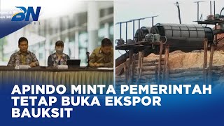 Apindo Minta Pemerintah Tetap Buka Ekspor Bauksit