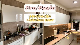 KITCHEN TOUR + mini motivacija