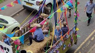 Ledbury Carnival 2023 Procession from Primary School Bridge (Official)