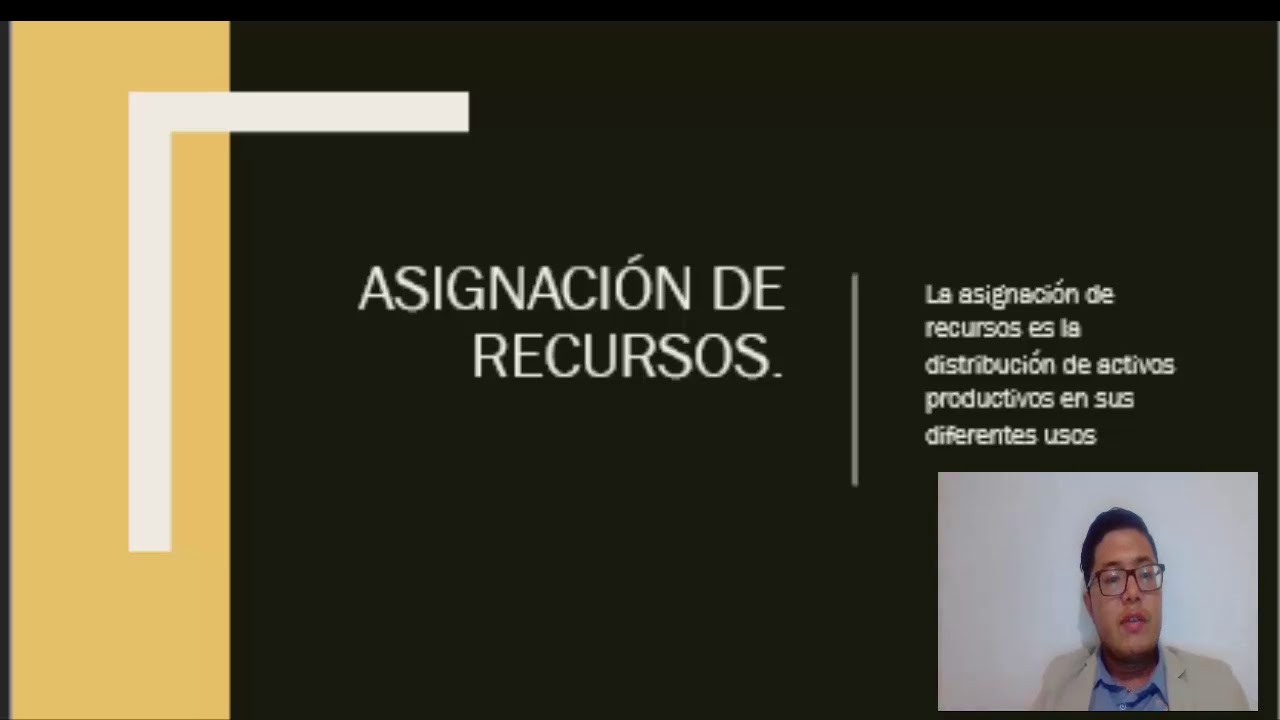 Organización, Asignación Y Balanceo De Los Recursos - YouTube