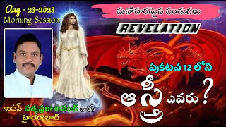 11 వ భాగము ప్రకటన 12 లోని ఆ స్త్రీ ఎవరు ?  || message by:- sathya prakash anandh garu