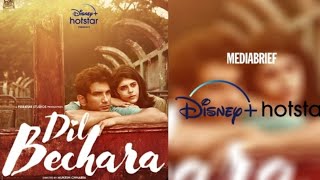 Dil Bechara (Full Official Trailer) | Sushant Singh Rajput & Sanjana Sanghi |Disney Plus Hotstar
