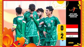 #AFCU20 - Group A | Indonesia 0 - 2 Iraq