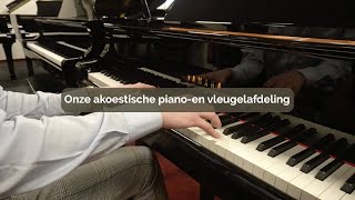 Een rondleiding op onze akoestische piano -en vleugelafdeling | Joh.deHeer