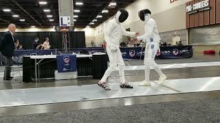 '23 Nationals Rodney v  Snell Men's Epee Div 1A