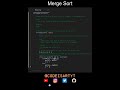 Merge Sort Code in Python | Sorting Algorithms | Python Coding Tutorial | Python Coding Interview