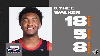 Kyree Walker Drops 18 POINTS In 20 Minutes vs. Cleveland Charge
