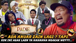 NAH INI PADIE MODE SEMI FINAL 🤣 🤣❗️ Muzikal Lawak Superstar 4 -  Padie | REACTION