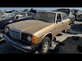 1982 Mercedes-Benz W123 at Junkyard