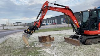 Köp Grävmaskin Kubota U55-4 på Klaravik