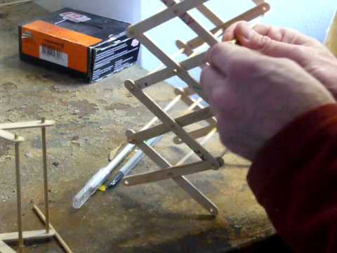 Making a scissor lift Making a scissor lift