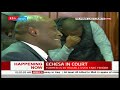 drama as rashid echesa s lawyer take on atwoli ngilu while defending client in court