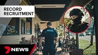 Queensland Police launches largest-ever recruitment campaign to address officer shortage | 7NEWS