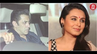 Salman Shocked Over Sridevi’s Sudden Demise | Rani Talks About Sridevi’s Death