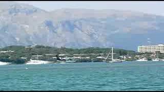 CorfuTimes - Airsealines Seaplane (hydroplane) takes off at marina Gouvia Corfu Greece