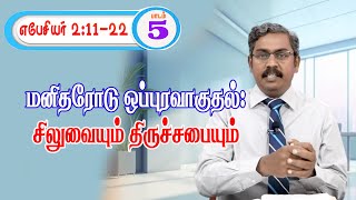 Tamil Sabbath School  5 || Ephesians 2:11-22 || Horizontal Atonement:The Cross and the Church| SSR