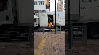 Unloading truck fresh lemon products services #chinese #hongkong @dhen-lyntvsvlog2282