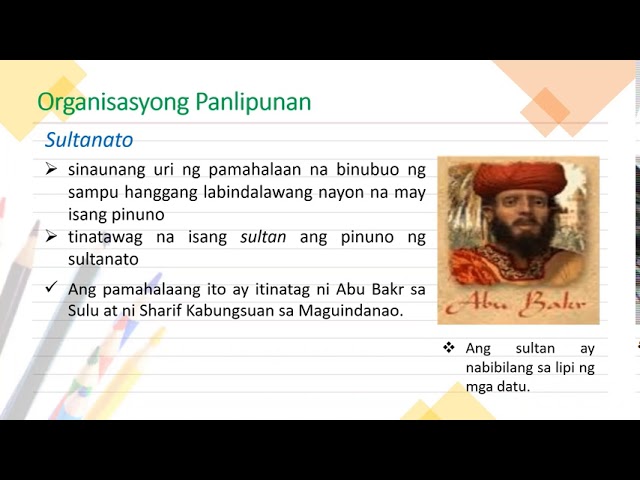 Mag Kultura Ng Sinaunang Pilipino Grade 5 - Sinaunang Antigo