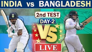 🔴 Live : INDIA vs BANGLADESH || CRICKET LIVE | 2nd Test | IND vs BAN | LIVE MATCH TODAY | Cricket 22