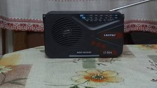 4 bands World Radio receiver Leotec LT504