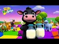 Moo Moo Brown Cow Fun Song : Nursery Rhymes & Kids Fun Songs!