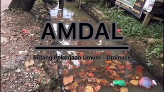 Tugas AMDAL  Bidang Pekerjaan  Umum -  Saluran Drainase