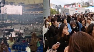 BTS Army in Japan Waiting for Arirang World Tour at Tokyo Dome