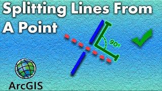 Do This to Split a Line Feature by Snapping to a Point Feature in ArcGIS Pro | ArcGIS Pro