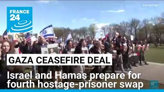 Israel and Hamas prepare for fourth hostage-prisoner swap • FRANCE 24 English