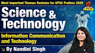 [Mission Prahar] Information Communication and Technology with PYQs & MCQs | Sci & Tech Prelims 2025