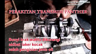 rakit transmisi panther tahap demi tahap