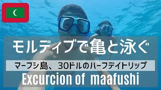 【バックパッカーのモルディブ旅】マーフシ島のツアー（エクスカーション）はどんな感じ？