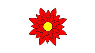 Basic Python Turtle Code: Flower 2