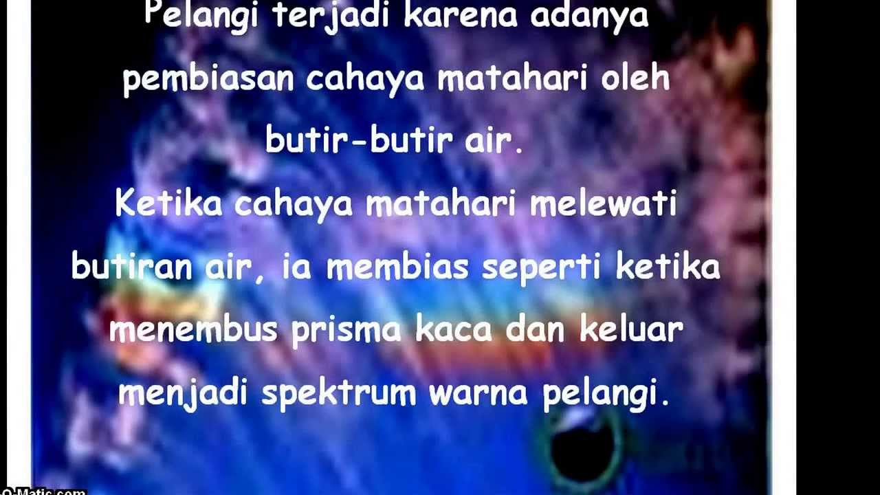 Proses Terjadinya Pelangi - YouTube