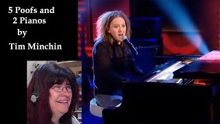 5 Poofs and 2 Pianos by Tim Minchin | Great Show and a Boy George Sighting | Music Reaction Video